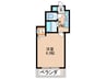 ルミエール備後町 1Kの間取り