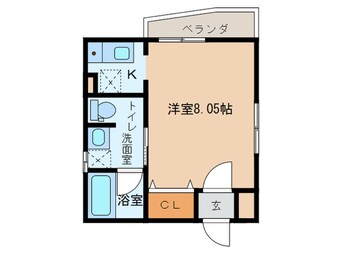 間取図 インサイトプラス山科駅西