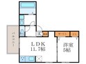 メゾン・ド・ボヌール上賀茂　の間取図