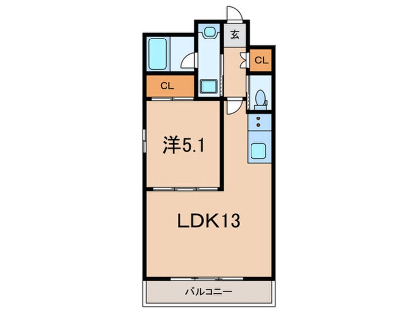 間取図 プレジオ西宮今津