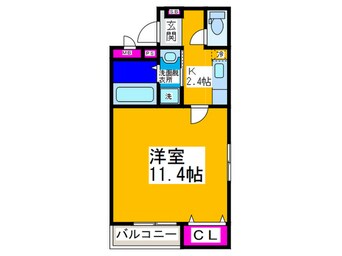 間取図 カスカードⅢ