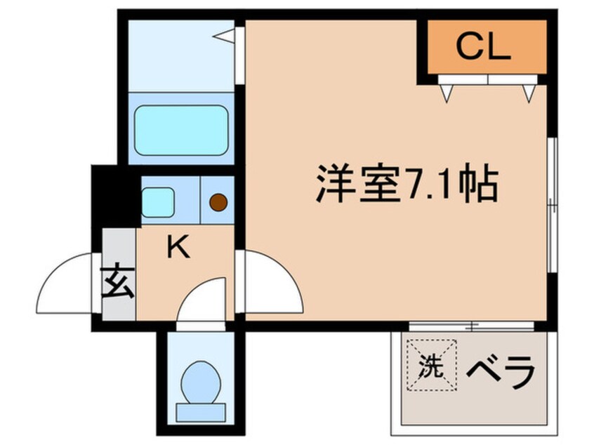 間取図 フォルム御陵