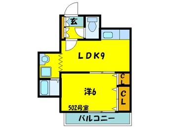 間取図 309プラザ