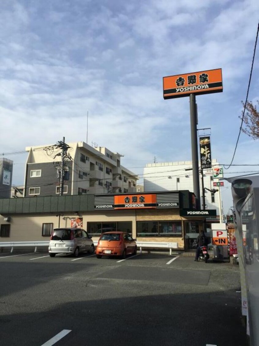 吉野屋(ファストフード)まで348m アリビオ江坂南金田