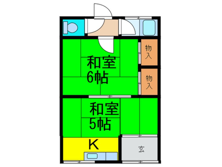 間取図 シャレー山本