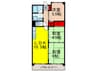 ハイツ三ツ池台 3LDKの間取り