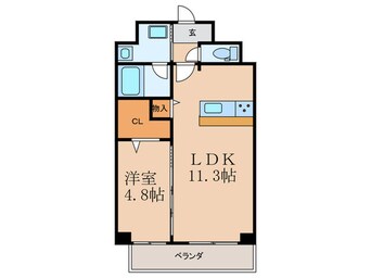 間取図 ティーズガーデン