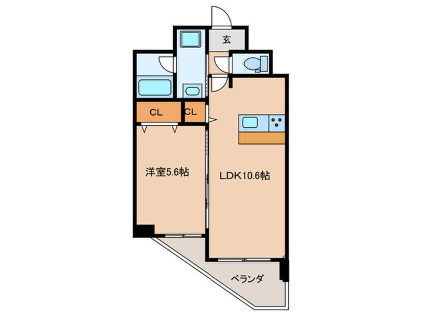 間取図 ティーズガーデン