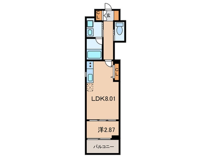 間取り図 Ulysses芦屋