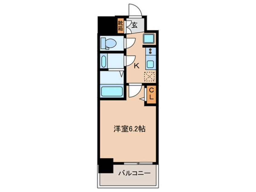 間取図 ﾒｲﾝｽﾃ-ｼﾞ天王寺ｻｲﾄﾞｼﾃｨ