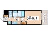 ﾒｲﾝｽﾃ-ｼﾞ天王寺ｻｲﾄﾞｼﾃｨ 1Kの間取り
