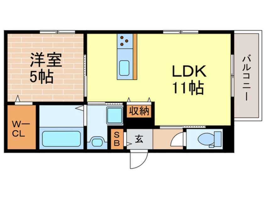 間取図 へーベルメゾン神楽夙川ウエスト