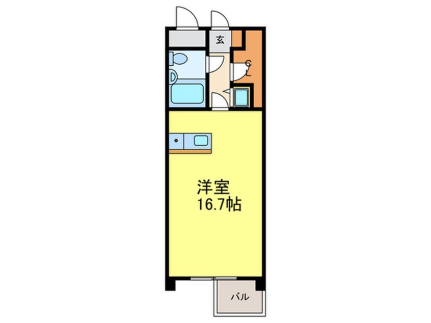 間取図 ホープ芦屋