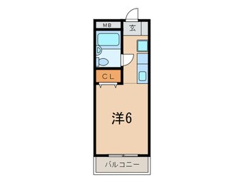 間取図 カサブランカ鈴蘭台
