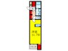 Animate Konishi 1Rの間取り
