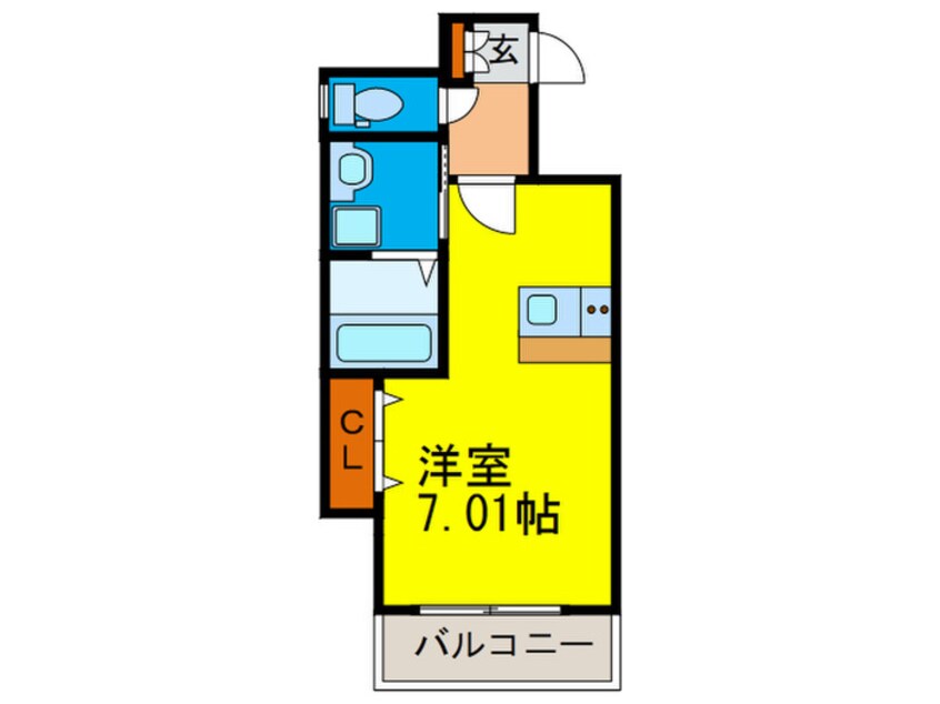 間取図 ラフォート・キセラⅠ