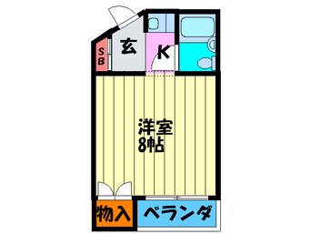 間取図 コスモハイツ