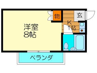 間取図 コスモハイツ