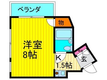 間取図 コスモハイツ