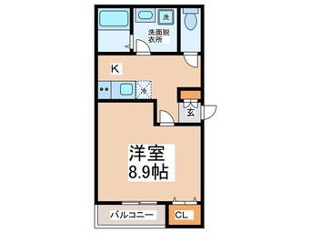 間取図 エヴァンステ－ジ栄町