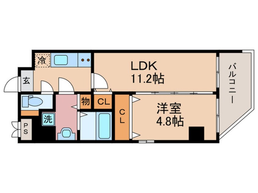 間取図 プレザント京都・東山