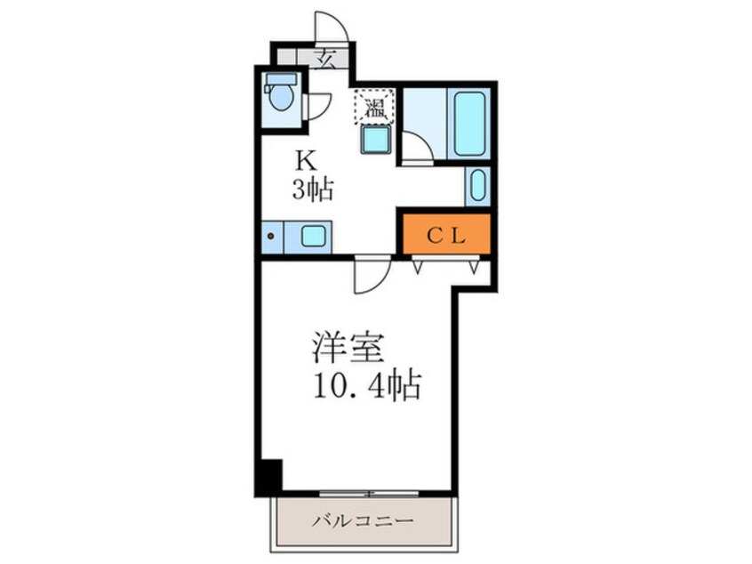 間取図 グラスヒル下鴨