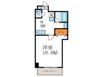 間取図 グラスヒル下鴨