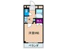 プロスパーハイツ古市 1Kの間取り