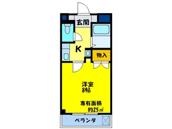 間取図 プロスパーハイツ古市