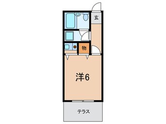 間取図 サンハイム花六甲