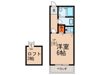 間取図 サンハイム花六甲