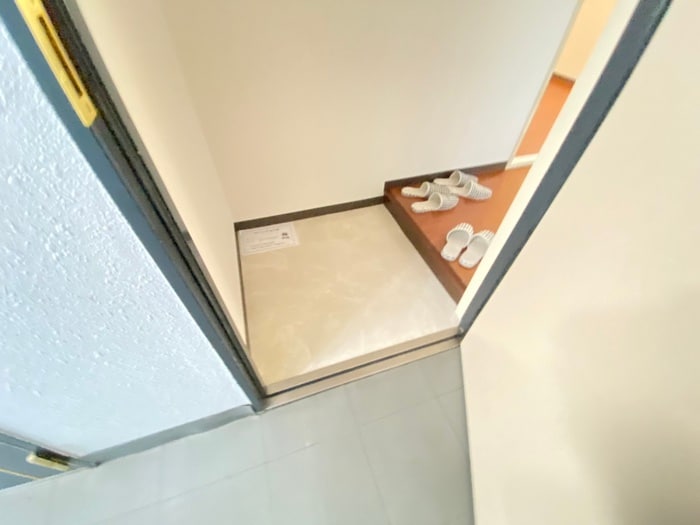 玄関 長居大発マンション