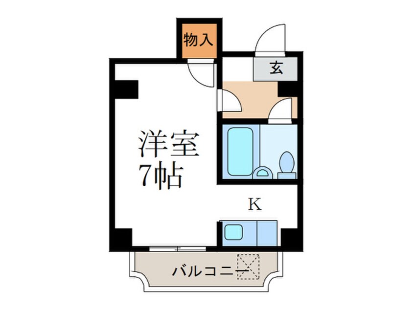 間取図 ロイヤルハイツ