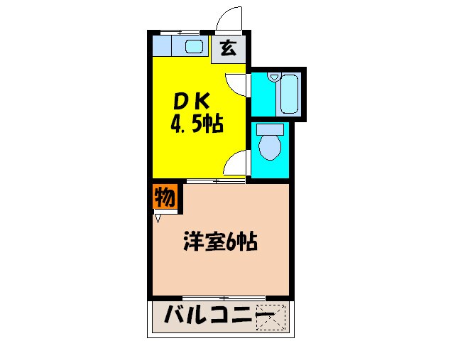 間取り図 箕面コスモビル