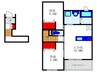 サンセット岡北 2LDKの間取り