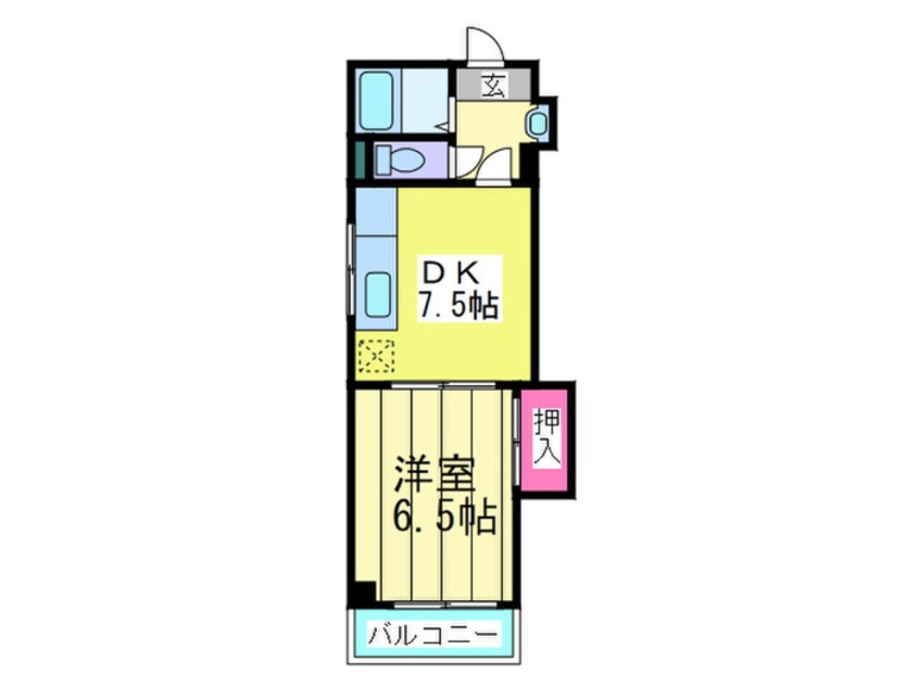 間取図 プリムローズ