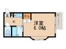アピア幸和Ⅲ 1Kの間取り