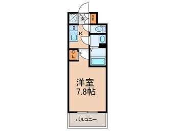 間取図 Alivis堺浜寺