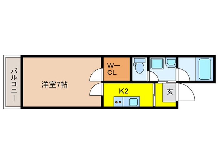 間取り図 ウェルスクエア池田住吉