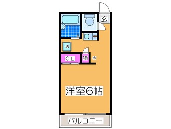 間取図 レオパレス住吉四番館