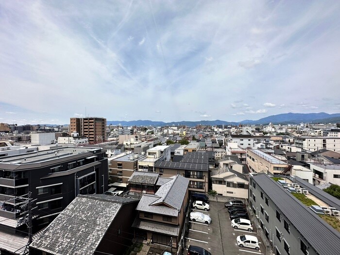 室内からの展望 ロザーンジュ堀川