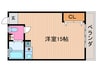 ミキマンション 1Rの間取り