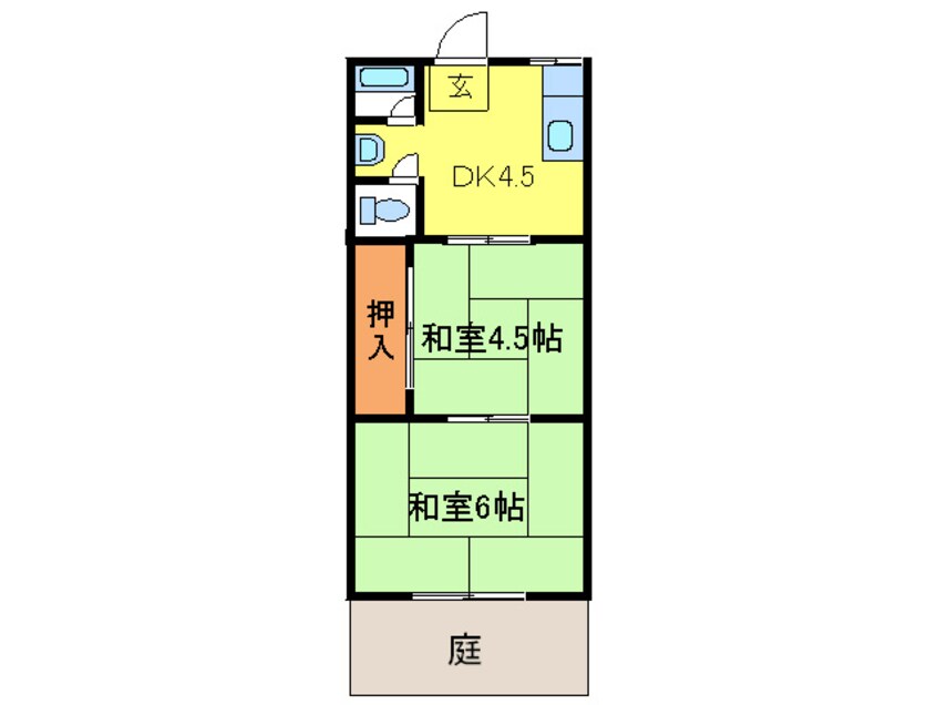 間取図 安田ハイツ