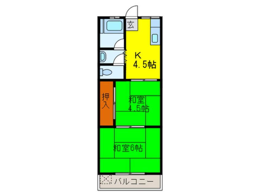 間取図 安田ハイツ