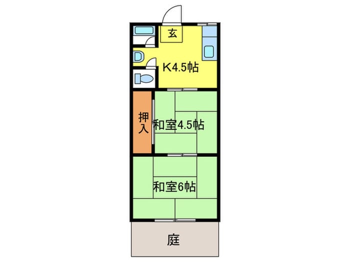 間取り図 安田ハイツ