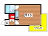 T・S石橋 1Rの間取り