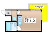 T・S石橋 1Rの間取り