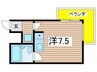 T・S石橋 1Rの間取り