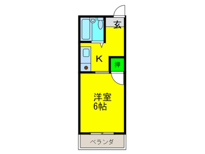 間取図 スクエア錦織