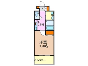 間取図 エス・キュート城東中央